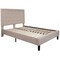 Merrick Lane Mallory Platform Bed Tufted Upholstered Platform Bed